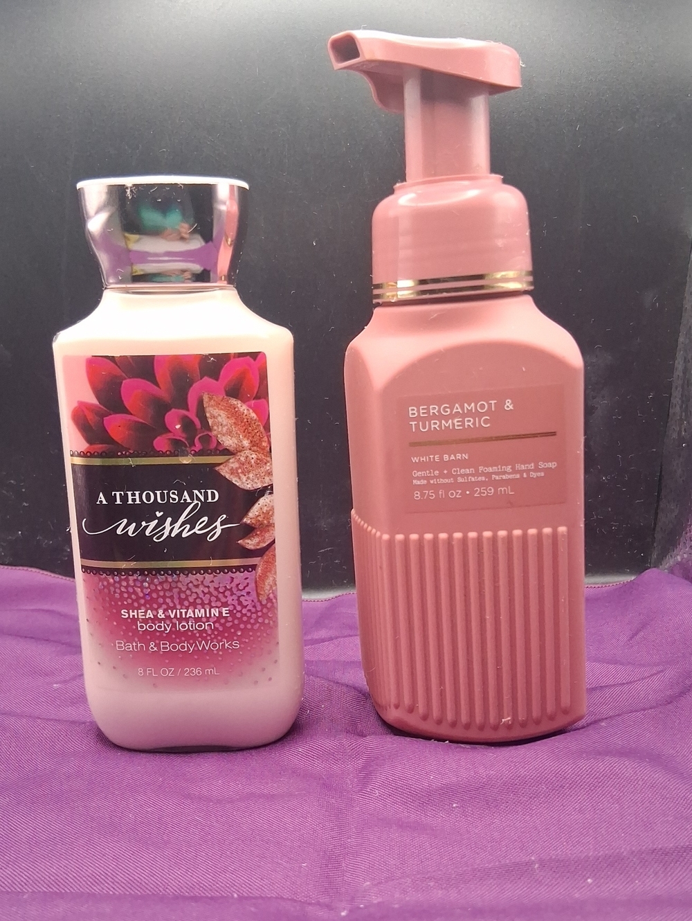 Bath&BodyWorks AThousandWishes Shea+VitaminE Body Lotion Bergamont&Turmeric Soap